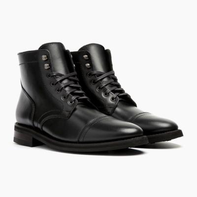 Black Thursday Boots Captain Men's Lace-Up Boots | US8152VOZ