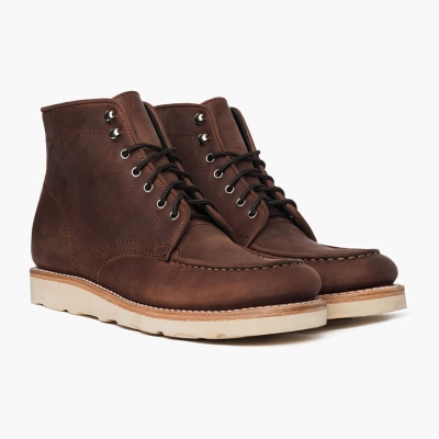 Brown Thursday Boots Diplomat Men's Lace-Up Boots | US0147XDG