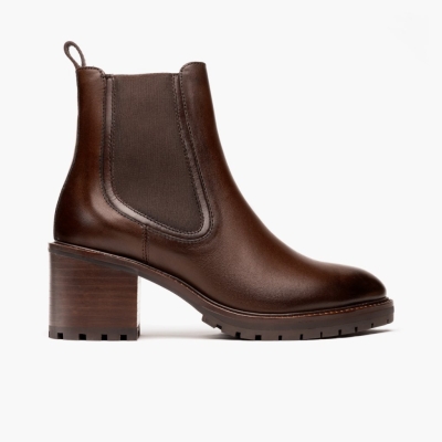 Brown Thursday Boots Knockout Women's Chelsea Boots | US1697XBY