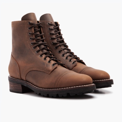 Brown Thursday Boots Logger Men's New Arrivals | US3102EJP