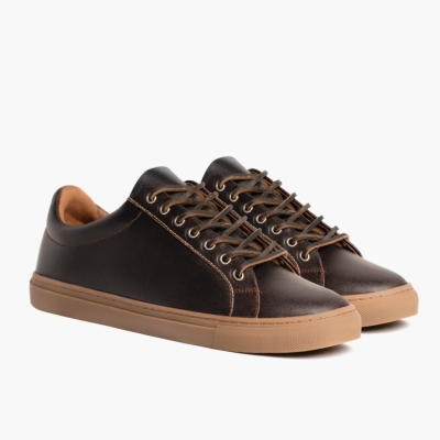 Brown Thursday Boots Premier Men's Low Top Sneakers | US3160EJX