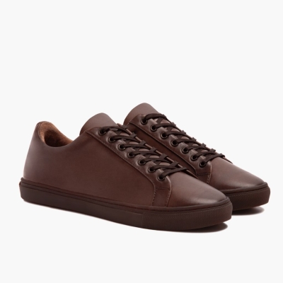 Brown Thursday Boots Premier Men's Low Top Sneakers | US7912SHO