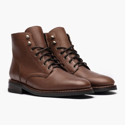 Brown Thursday Boots President Men's Lace-Up Boots | US4370RQN