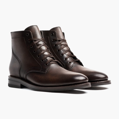 Brown Thursday Boots President Men's Lace-Up Boots | US6438ZAF