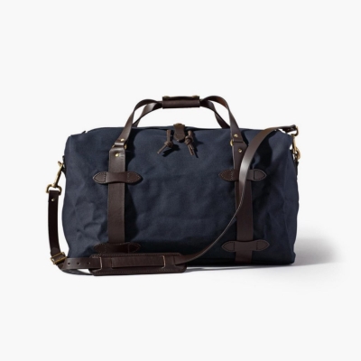 Navy Thursday Boots Rugged Twill Duffle Men's Bags & Extras | US2186YZR