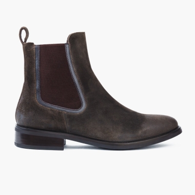 Olive Thursday Boots Duchess Women's Chelsea Boots | US1796YNU