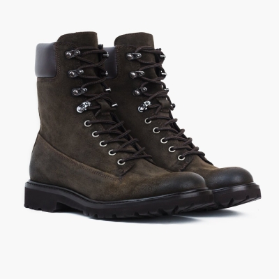 Olive Thursday Boots Explorer Men's Lace-Up Boots | US1209OCD