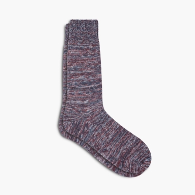 Purple Thursday Boots Sodello Marled Men's Socks | US4370WDM