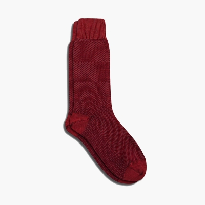 Red Thursday Boots Sodello Birdseye Men's Socks | US6280ZFS